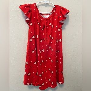 Dot Dot Smile Size 3/4 Swing Dress - Valentine’s Day Line